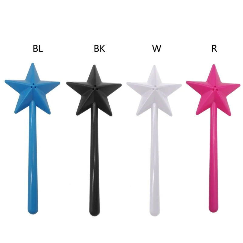 Salt and Pepper Shakers Refillable Magical Star Wand Spice Dispenser Kitchen Dining BBQ Supplies