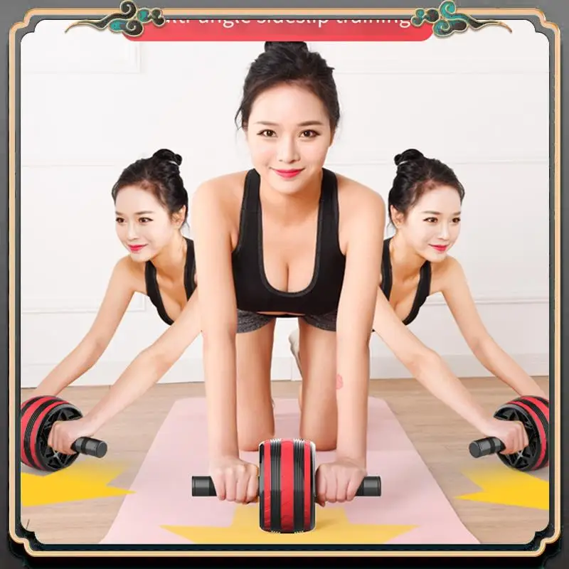 Ab Wheel Roller Workout Roller Wheel With Knee Abdominal Exercise Equipment For Home Gym Training Core Muscles,B Durable