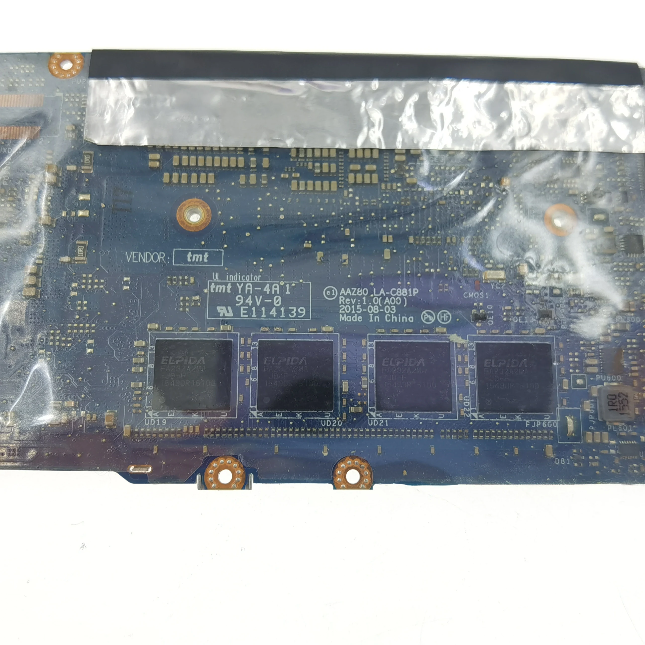 Placa-mãe para Dell Xps 13 9350 Portátil Placa-mãe com i3 i5 I76th Gen Cpu 4gb 8gb 16gb Ram Ddr3 100 Testado Trabalho La-c881p - Imagem 2