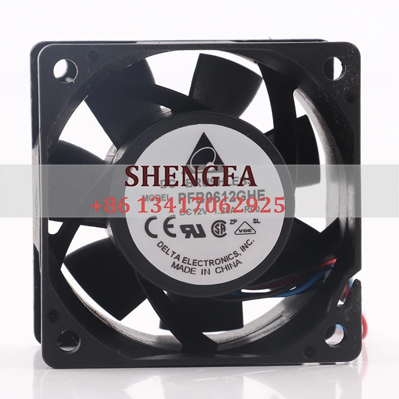 NEW Original Delta 24V 48V DC12V 1.28A EC AC 60X60X38MM 6CM 6038 large air volume ball PFB0612GHE-T500 cooling fan new and original delta delta afb0724vhd 24v 0 27a 7cm frequency converter double ball cooling fan