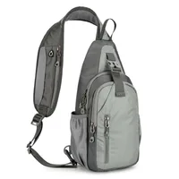 VEQKING Durable Shoulder Bags, Adjustable Straps, Portable Ourdoor Bags, Multicompartments Sports Backpacks, Solid Chest Bags 2