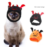 Funny Cat Headgear Cute Bat Cap for Cats – Halloween Cosplay Props