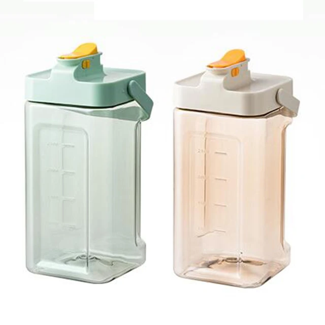 Glass Pitcher Lid Sun Tea Clear Container Mason Dispenser Jar Jug Spout  Lemonade Juice - AliExpress
