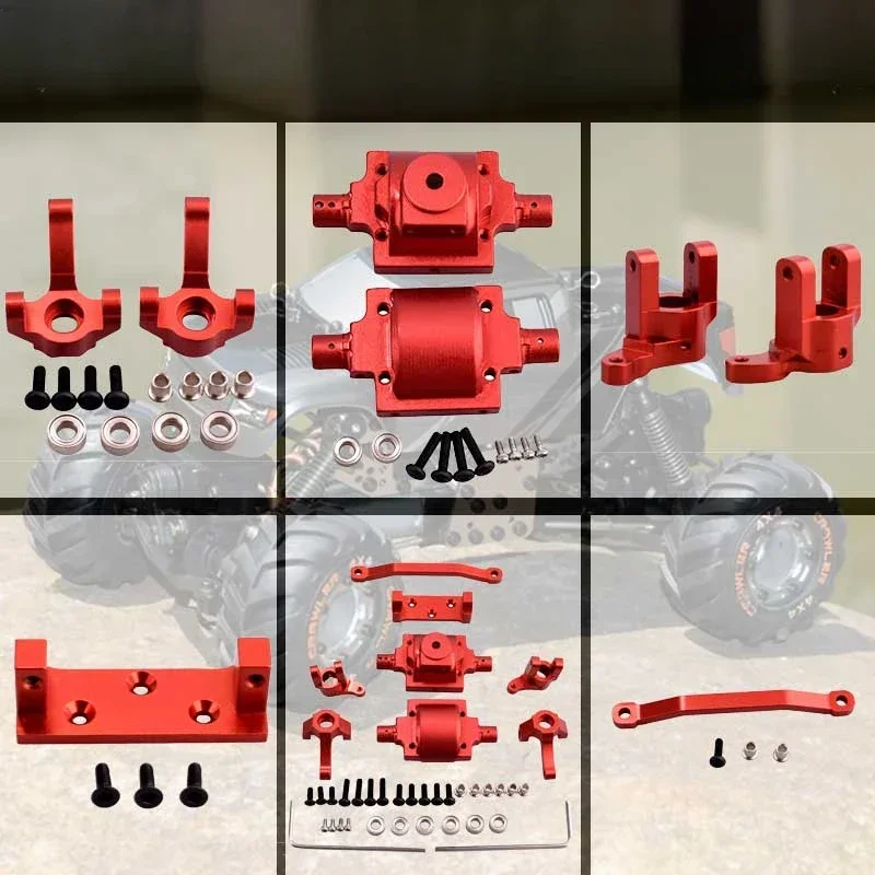 

Metal Upgrade Parts Kit Steering Block Gearbox Housing For HAIBOXING HBX 2098B 1/24