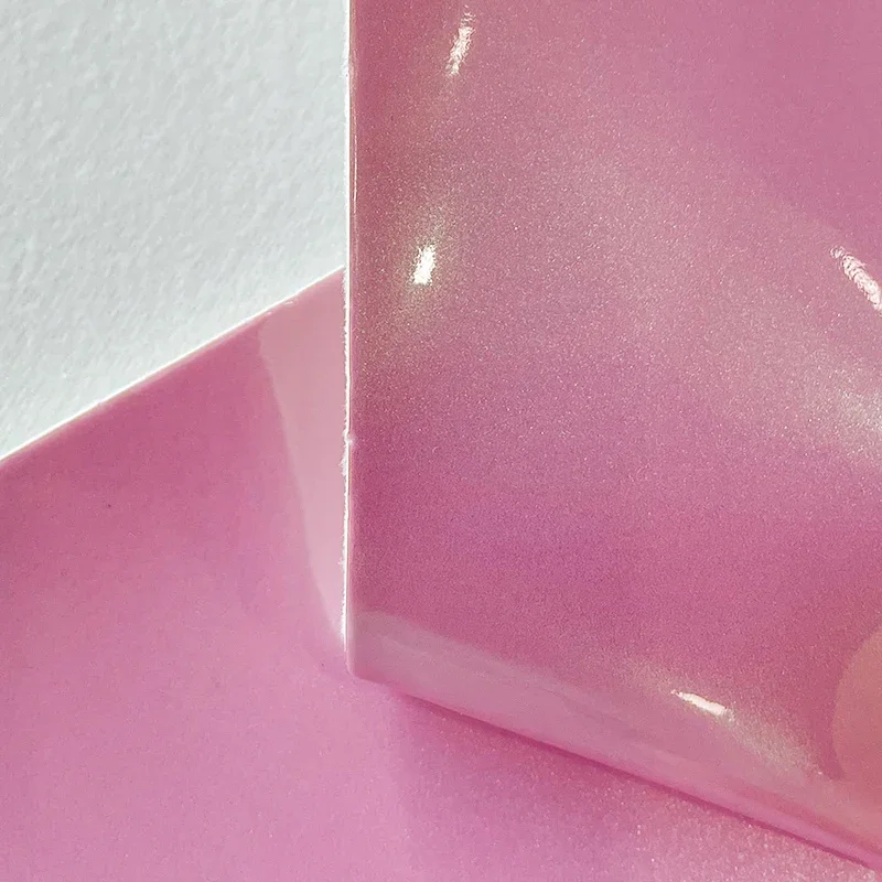 

68x350cm Glitter Smooth Faux Leather Fabric DIY Handmade Sew Clothes Handbag Wallet Bows Crafts Supplies Glossy Leatherette