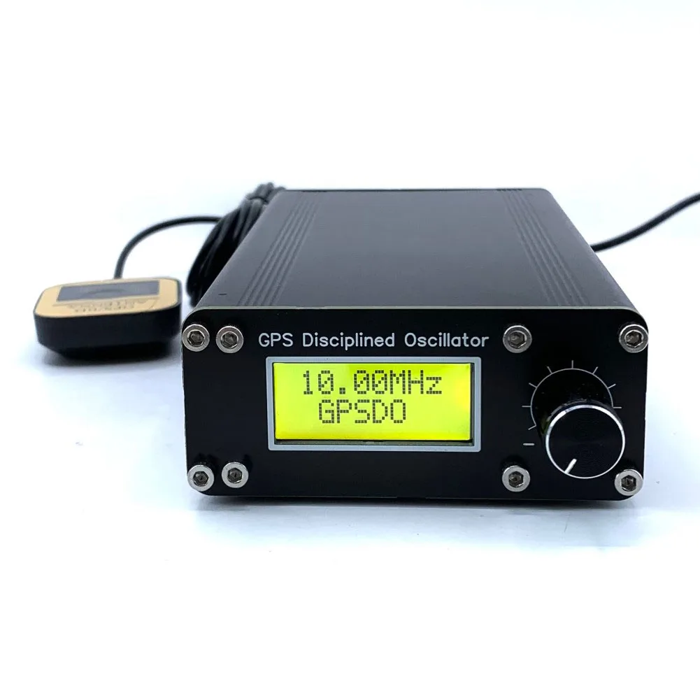 

GPS Tamed Clock Oscillator Lower Temperature Drift 10MHz Square Wave Output Ideal for Meters and Frequency Meters