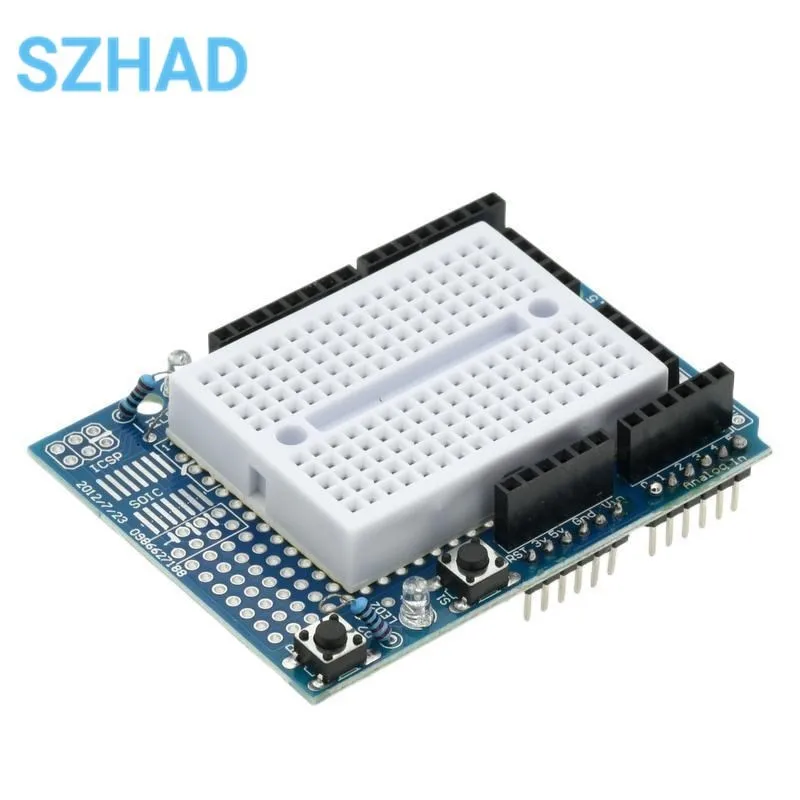 Smart Electronics UNO Proto Shield Prototype Expansion Board with Mini Breadboard