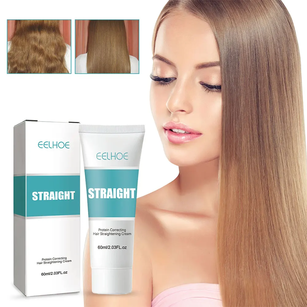 Keratin Protein Hair Straightening Cream Keratin Hair Cream for Men Women