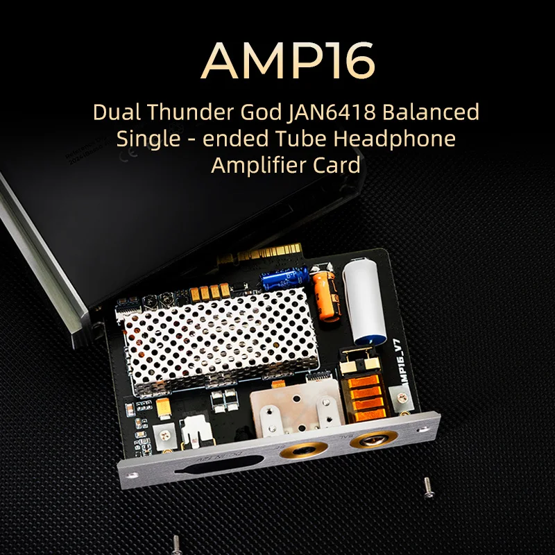 iBasso AMP16/amp14 Vacuum Electronic Tube Ear Amplifier Card 3.5 Suitable for DX340