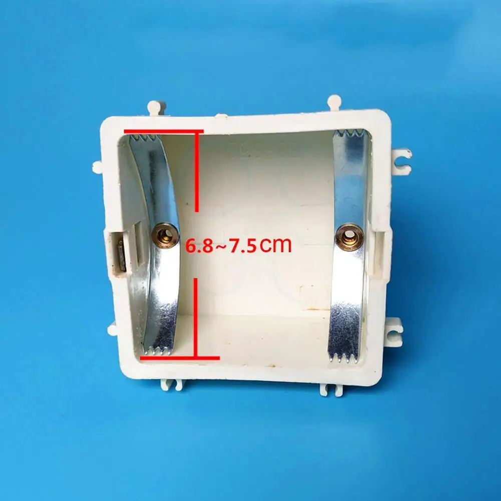 Dark Box Repair Screw Manganese Steel Replace Old Junction Box Fixed Wall Switch Socket Mount Cassette Repair switch box wall socket box wall switch socket repairer electrical box repairer wall socket repairer dark box repairer 10pcs