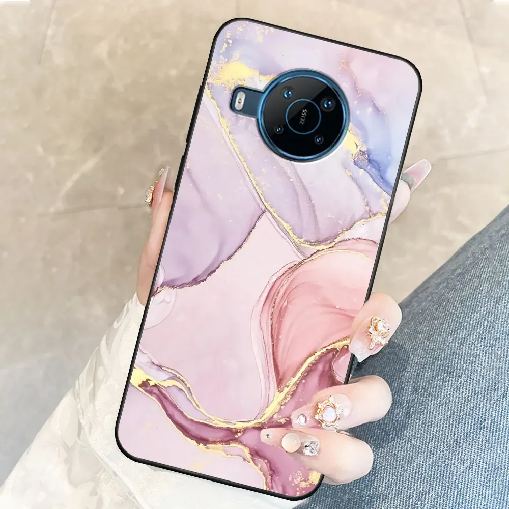 Elegant Marble TPU Silicone Phone Case - Soft, Stylish Back Cover & Protective Bumper
