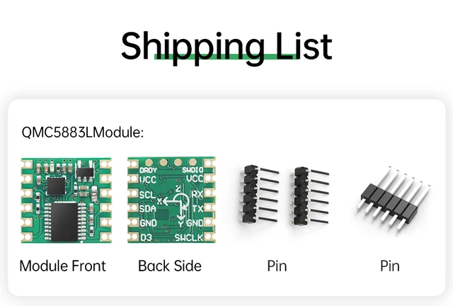 Sensore Accelerazione WitMotion WT31N - 3 Assi, Alta Precisione, Per Arduino E PC
