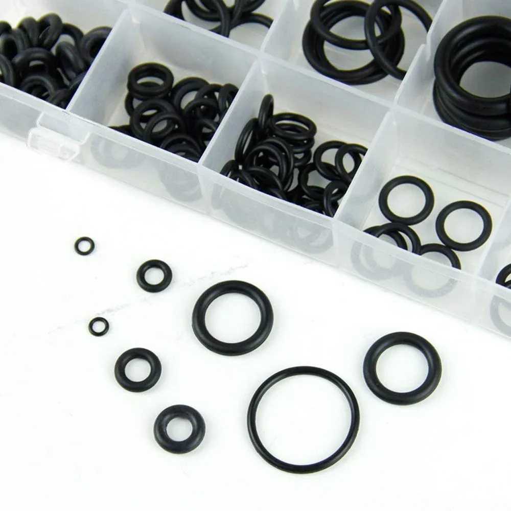 Description Picture 3 of itemO-Ring Assortment Kit Set Nitrile Rubber High Pressure O-Rings NBR Sealing Kit for Plumbing Automotive and Faucet Repair O-Rings