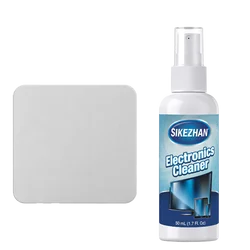 Premium Screen Cleaner Kit - Streak - Free Cleaning Spray with Microfiber Cloth, Safe (50ml)