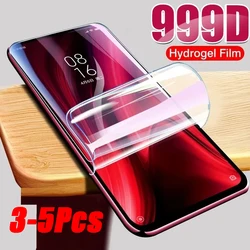 3 - 5Pcs Hydrogel Screen Protector Protective Film Pack for 5Pcs (Xiaomi Mi 9 Pro)