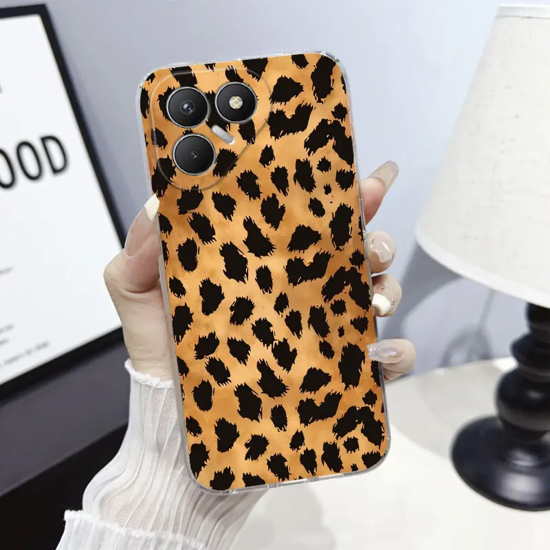 Marble Bumper Clear Soft Silicone Protective Phone Case