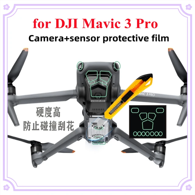 Drone Protective Film For DJI Mavic 3 Pro Lens Film+sensor High
