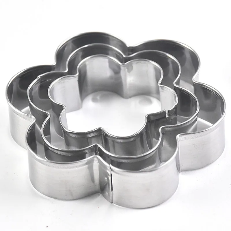 5-piece cookie cutter set,DIY Baking Tool Cake Mold Set Cookie Biscuit Cutter-Stainless Steel Baking Mould Cutter Cookie Mold