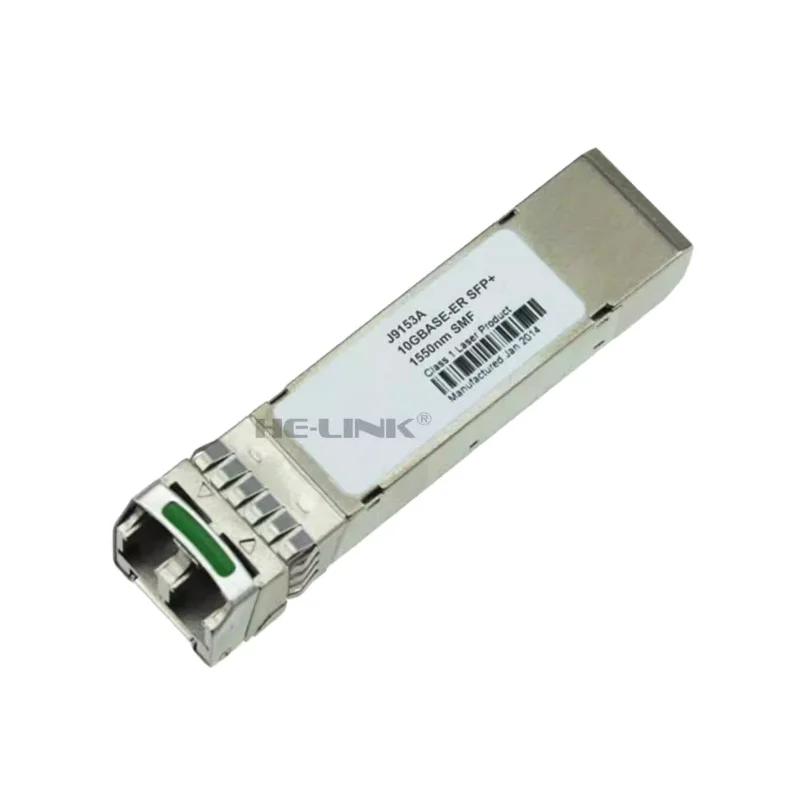 

J9153A 10-gigabit single-mode SFP+ 10GBASE-ER,1550nm,40km,LC