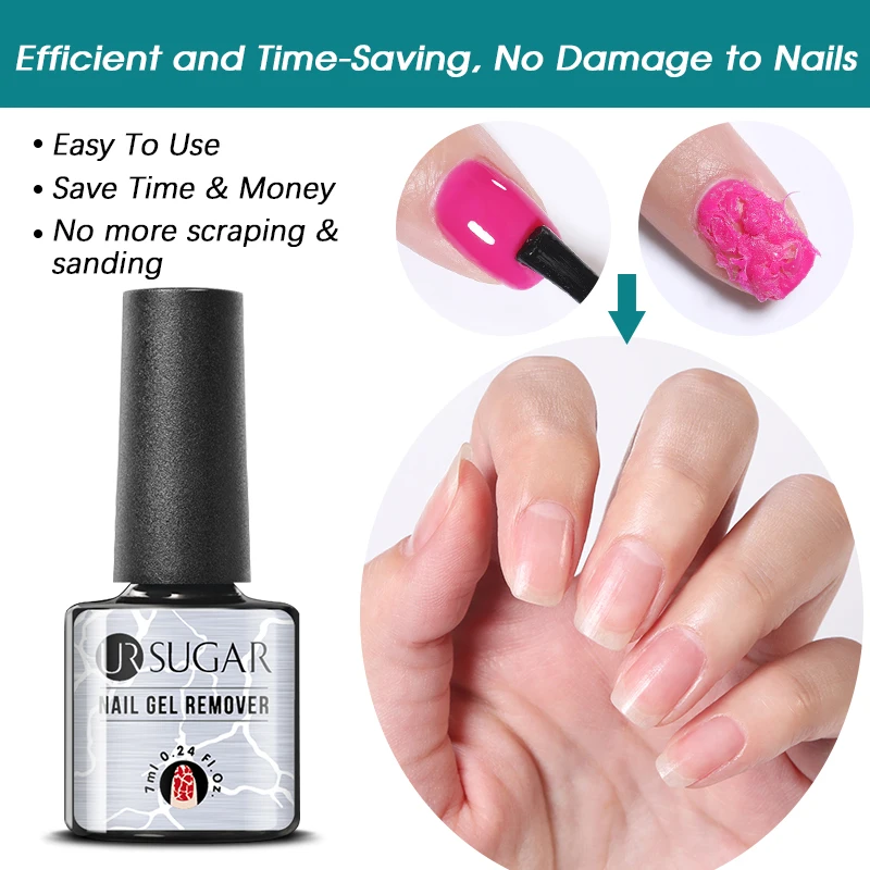 Magic Fast Nail Gel Remover Function Gel Polish Soak Off UV LED Cleaner Nail Degreaser Varnish Glass Bottle