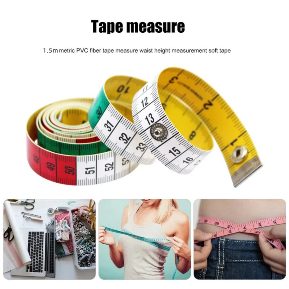 Wholesale Soft Ruler Body Graduated Tape 150cm Length For Sewing