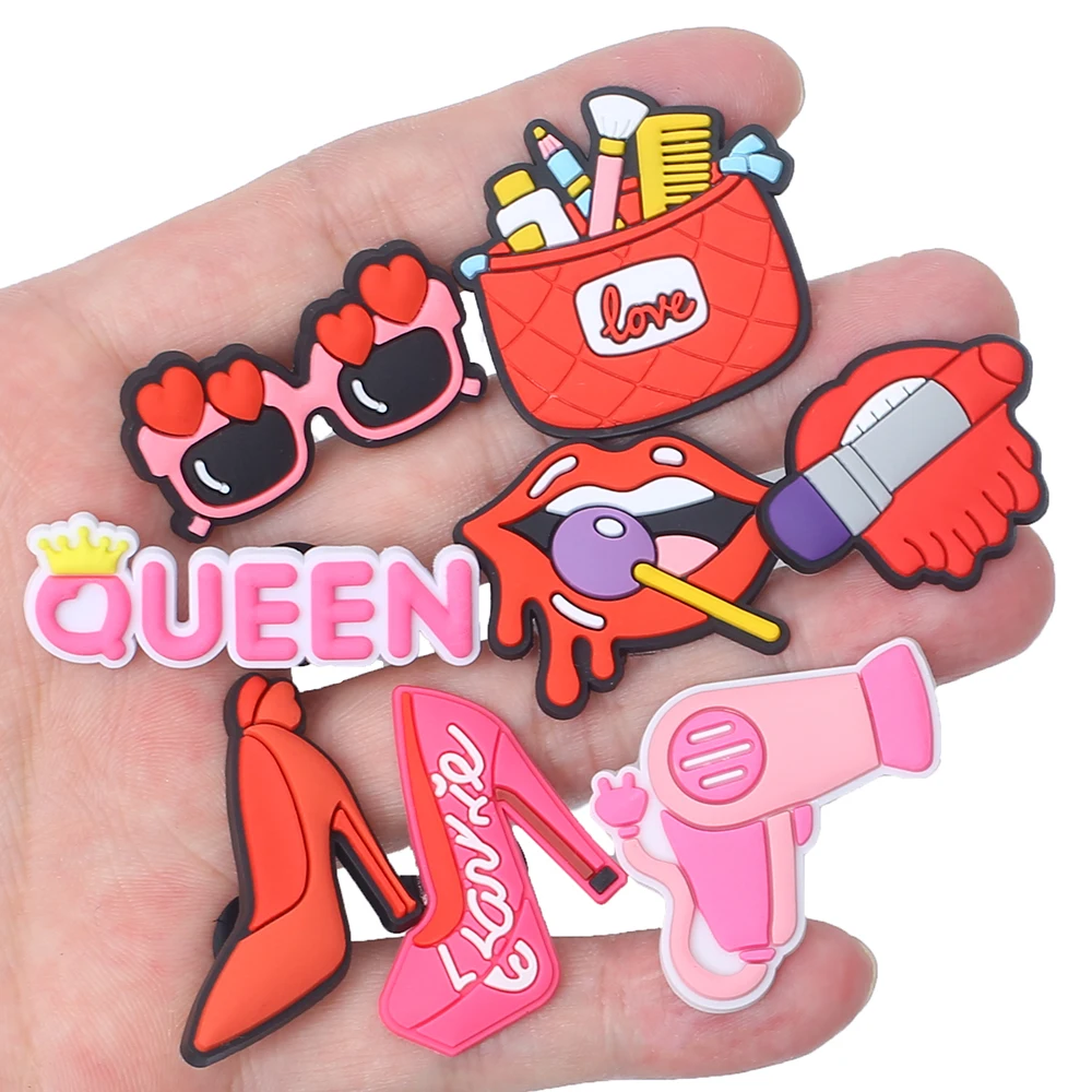 

1pcs Girls' Daily Products series Shoe Charms Accessories Children Shoe Decorations Fit Wristband Croc Jibz Charms Party Present