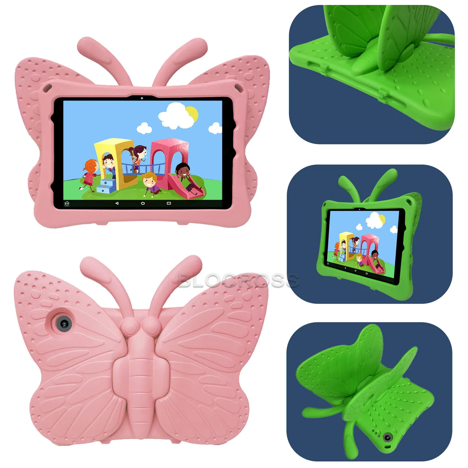 Butterfly EVA Case for Kindle Fire 10 Case Fire HD 10 Plus Tablet Case