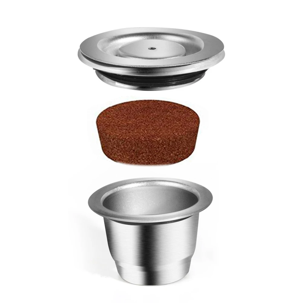 Practical Coffee Capsule Cup Powder Press for Nespresso Refillable Coffee Maker Filter