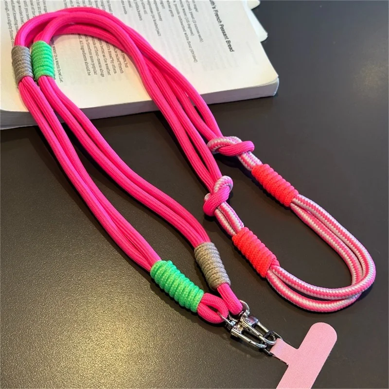 Elegant Crossbody Mobile Phone Lanyard with Stylish Hanging Chain Design