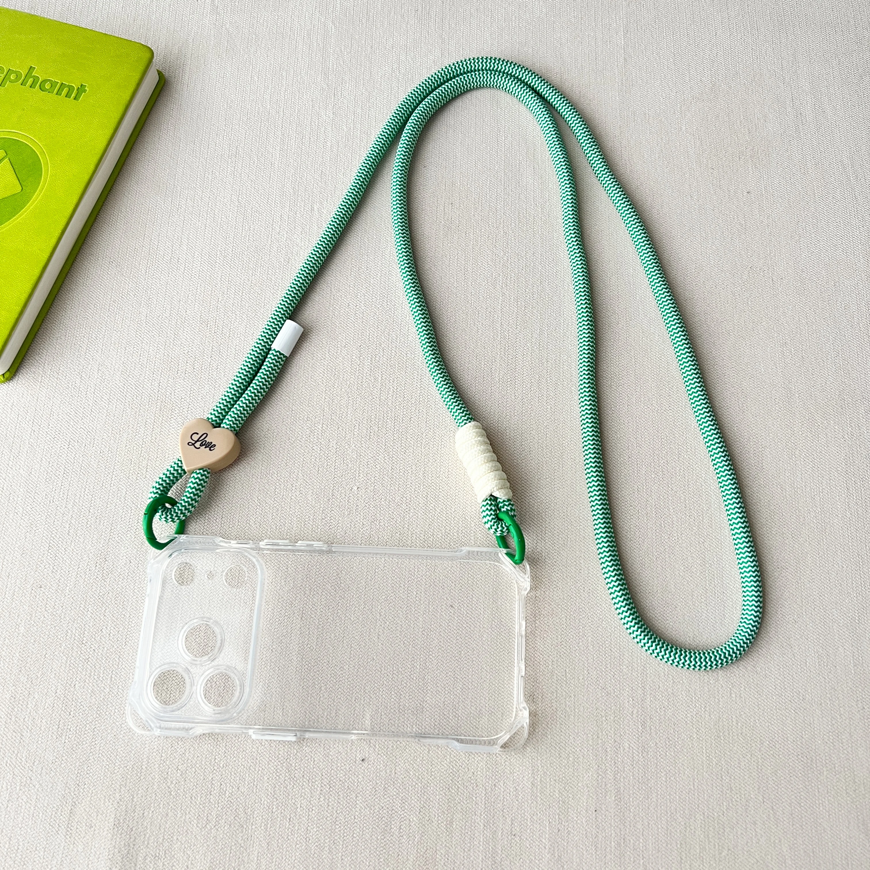 Adjustable Cross-Body Phone Case with Long Strap and Air Protective Design