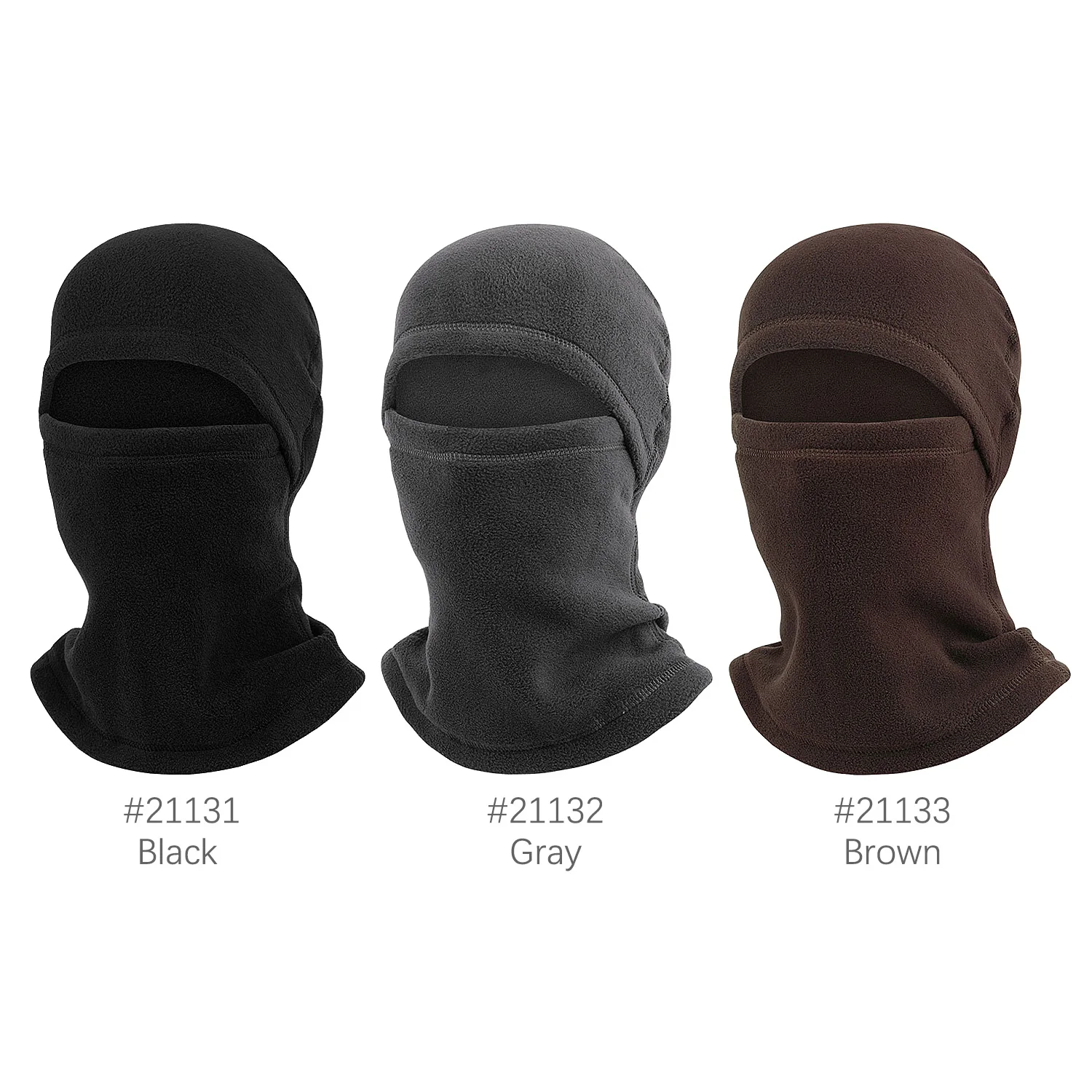 Balaclava Mask, Winter Hat Winter Windproof Balaclava Motorcycle Mask Fleece Thermal Full Face Mask for Men Women Sports Dustproof Windproof Scarf Headgear