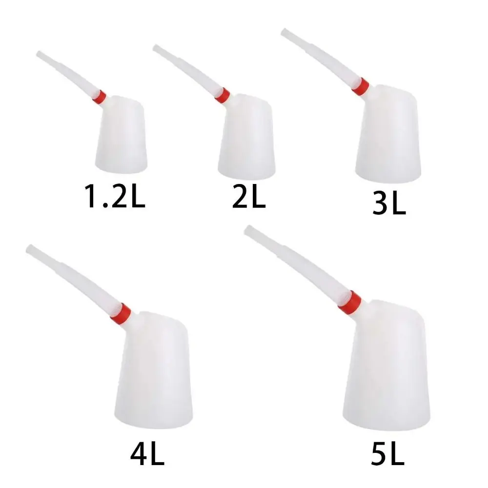 Plastic Oil Measuring Jug 1.2/2/3/4/5 Litre with Pouring Spout Container Oiler Oil Measuring Container For Car Motorcycle plastic oil jug