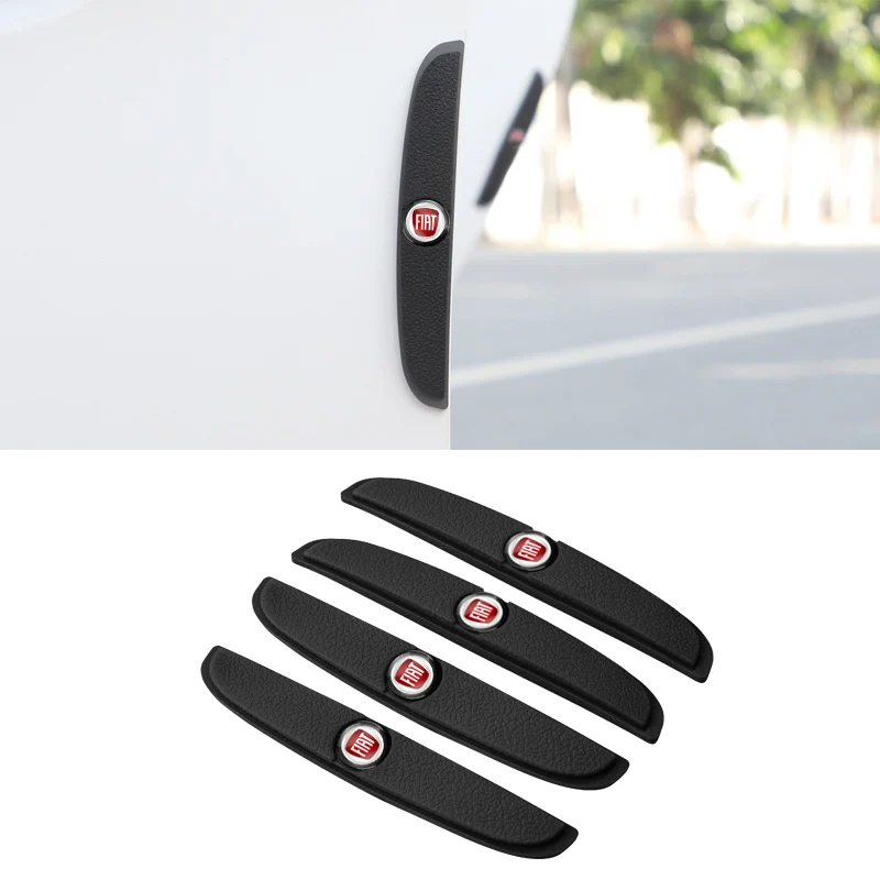Silicone Car Anti-Collision Protection Pads - Set of 4