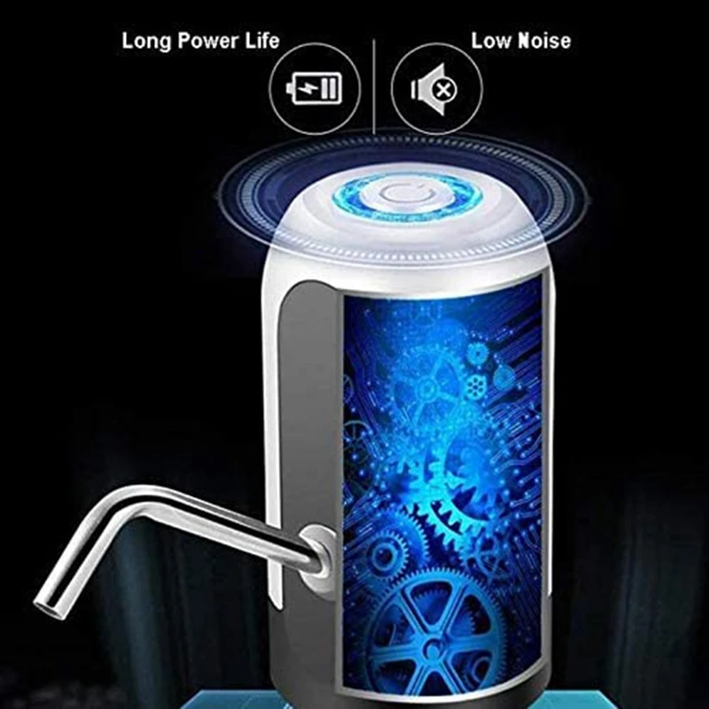 Water Dispenser Portable Gallon Drinking Bottle Switch Smart Wireless Water Pump Water Treatment Appliances images - 6