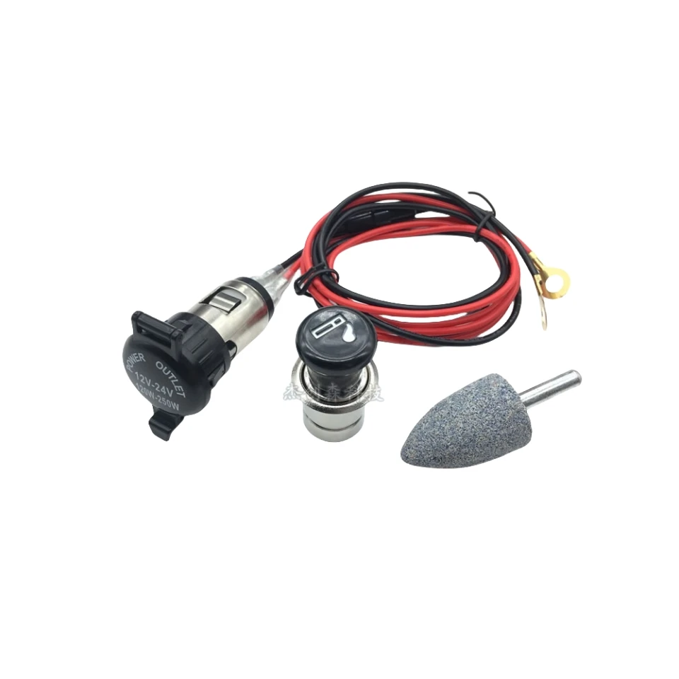 

Car/motorcycle modification with cigarette lighter, vehicle charging mother seat, cigarette lighter, vehicle socket 12V-24V univ