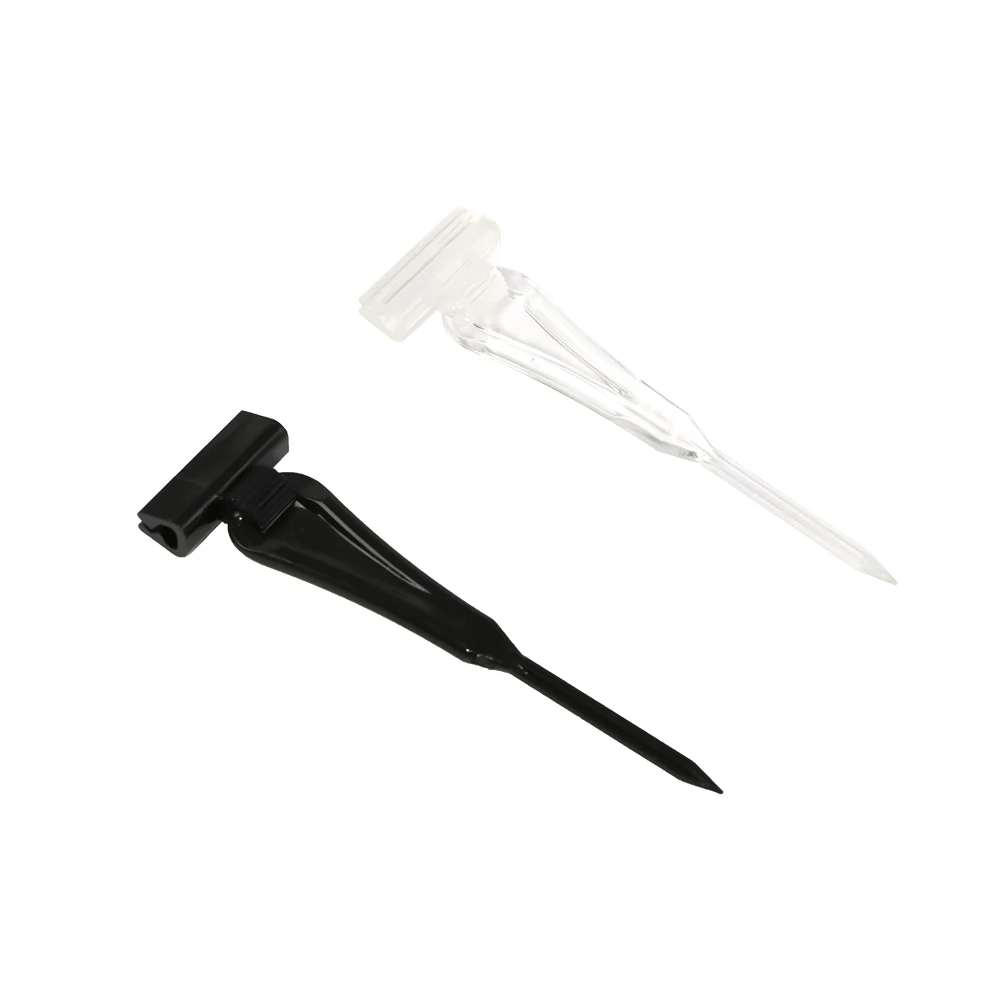 Plastic Food Sign Display Holder Spike Food Sign Card Place Clip Advertising Clips Delis Price Tag Gripper Spear