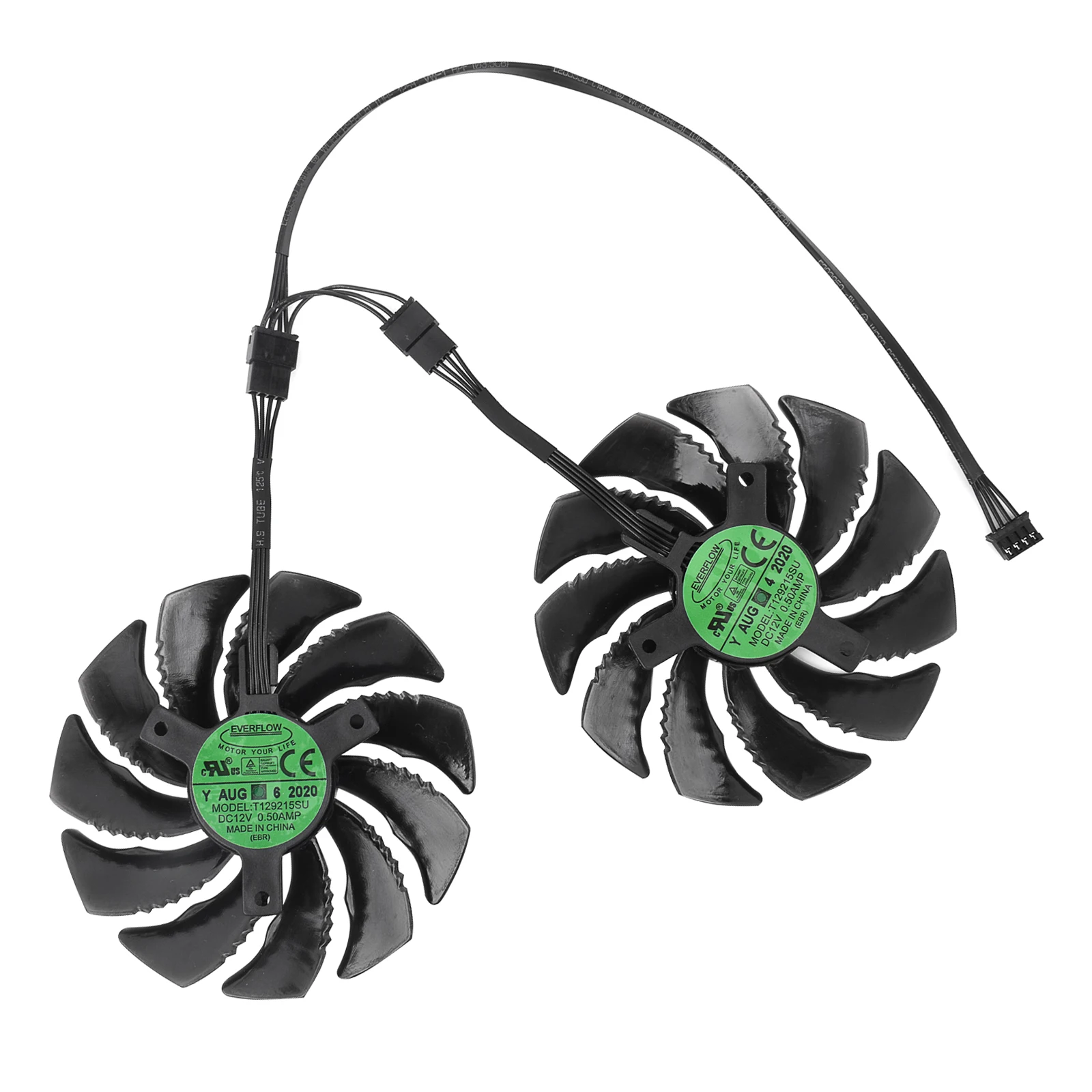 Placa Gráfica Ventilador de Refrigeração para Gigabyte Rtx 2060 1650 de 2070 1660 ti Super Windforce oc 6g Placa de Vídeo Fan Cooler 88 mm T129215su - Imagem 2