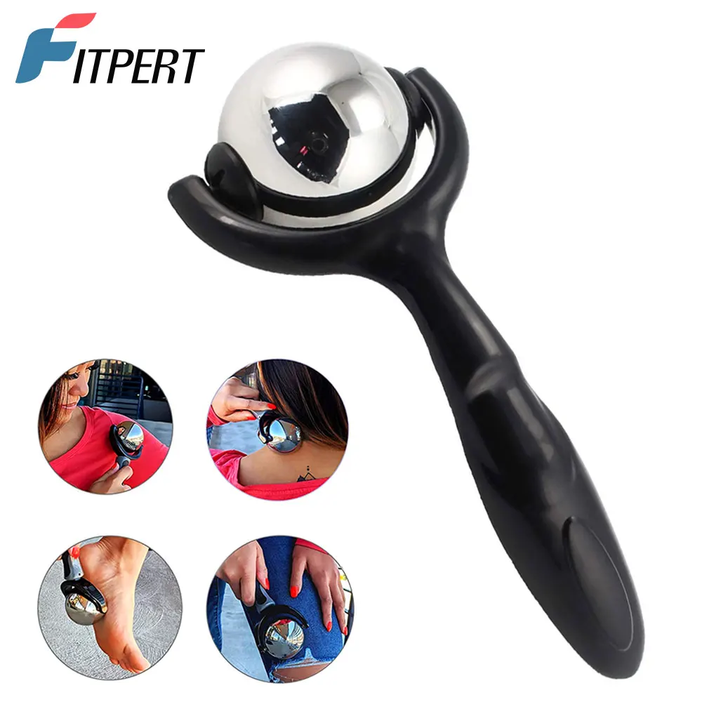 Massage Ball Roller - For Deep Tissue and Sore Muscle Relief of Stiffness and Stress, Body, Neck, Back, Foot, Plantar Fasciitis jyt hnc factory medical ce high potential therapy instrument for insomnia headache muscle stiffness back pain relief