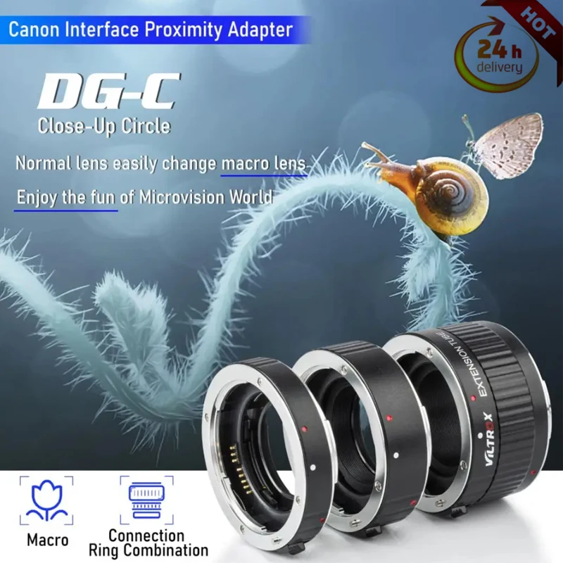 

Viltrox телефон с автофокусом AF Макро Удлинитель для объектива адаптер для Canon EOS 2000D 1500D 850D 77D 60D 5D Mark IV 7D 80D 1DS 6D