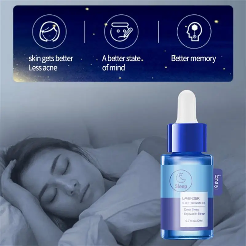 

1 Bottle Lavender Oil Compound Water-soluble Skin Care Humidifiers for Aromatherapy Essential Oil Help Sleep Repair Slimming