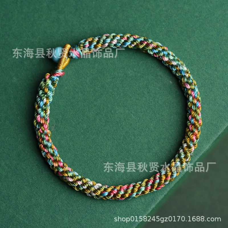 

Новинка, яркий веревочный браслет Zongzi с лодкой-драконом, ручная работа, плетеный браслет для детей и пар, ручная работа