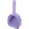 1Set Cat Litter Scoop with Holder Large Capacity Shovel Smooth Surface Easy Filter Portable Pet Litter Cleaning Accessory 6