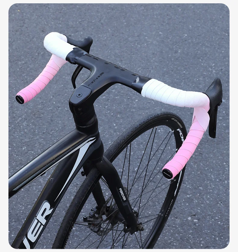 Farbverlauf Wolke Textur Fahrrad Lenker Band Stoßfest Dicken Schwamm Radfahren Griffe Band Anti-rutsch Straße Fahrrad Band – Detail 9