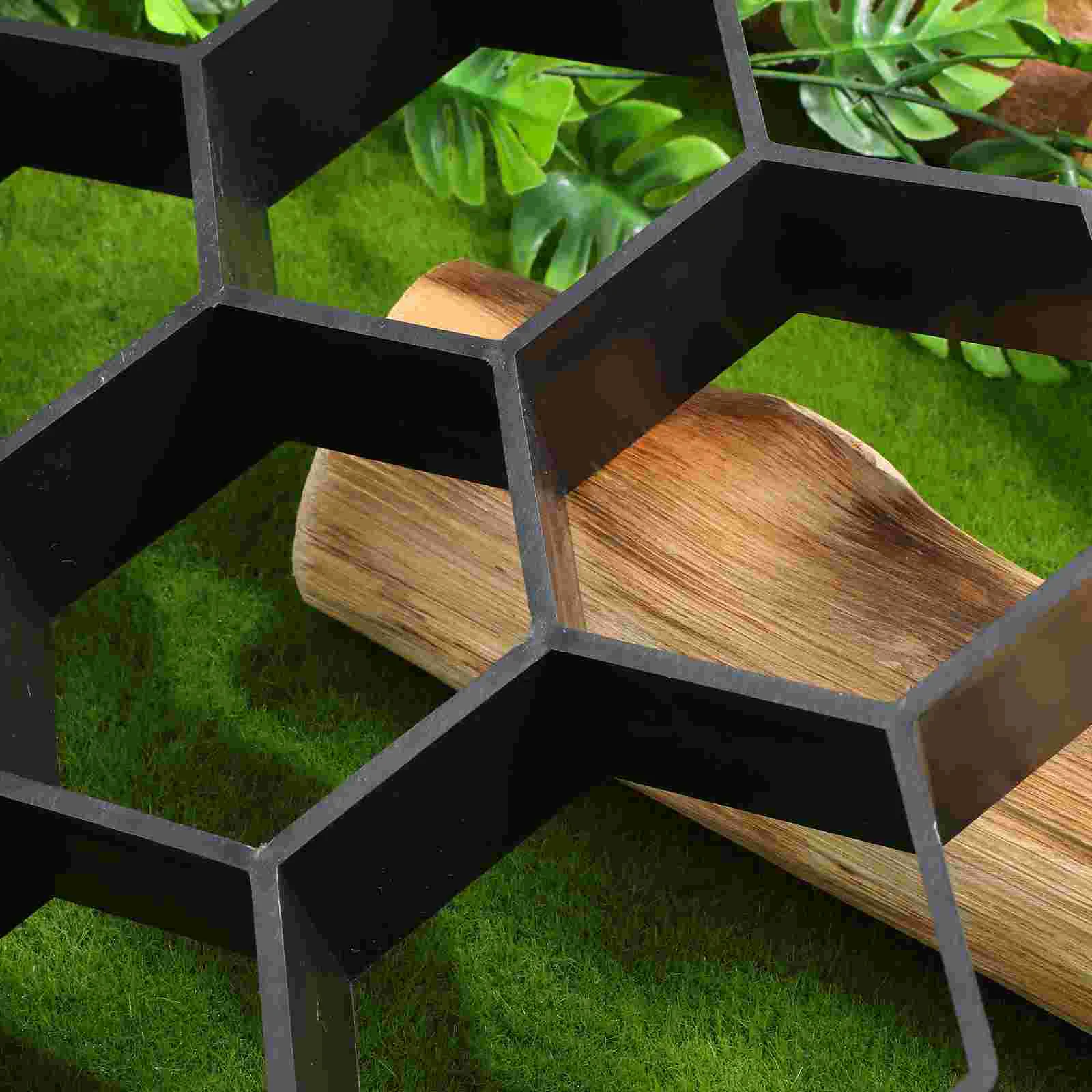 Paver Mold Deck Tiles Path Oaving Mould Paving Stones Concrete Black Cement Floor
