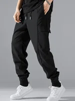 Men's Slacks, Spring and Autumn Thin Outdoor Pants, Youth Sportswear, Hiking Pants, Multi-Pocket Trousers 1