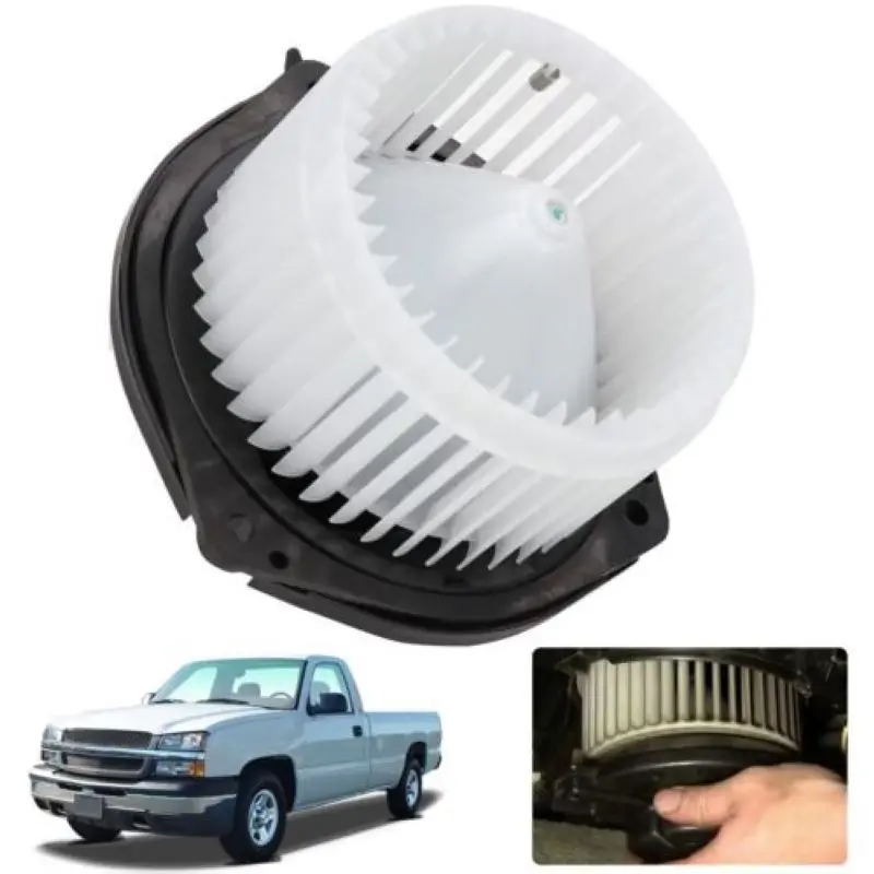 Heater Blower Motor w/ Fan Cage Fit For Chevrolet Silverado 2500 2005 New