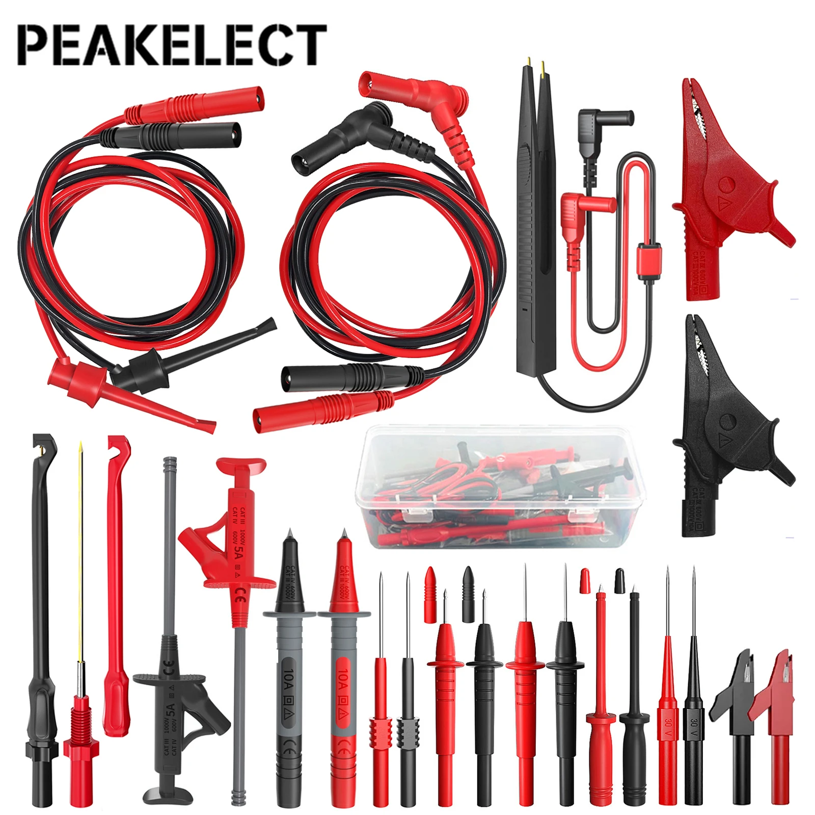 NEW-P1925-Multimeter-Test-Leads-Kit-23pcs-with-Digital-Electrical-Test ...