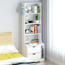 

New Bedside Table Shelf Bedroom Multifunctional Cabinet Wooden Storage Cabinet Nightstand Living Room Furniture Display Cabinet