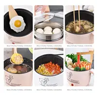 Electric Hot Pot Nonstick 1.8L Kitchen Cooking Appliances for Eggs Fry Ramen 2
