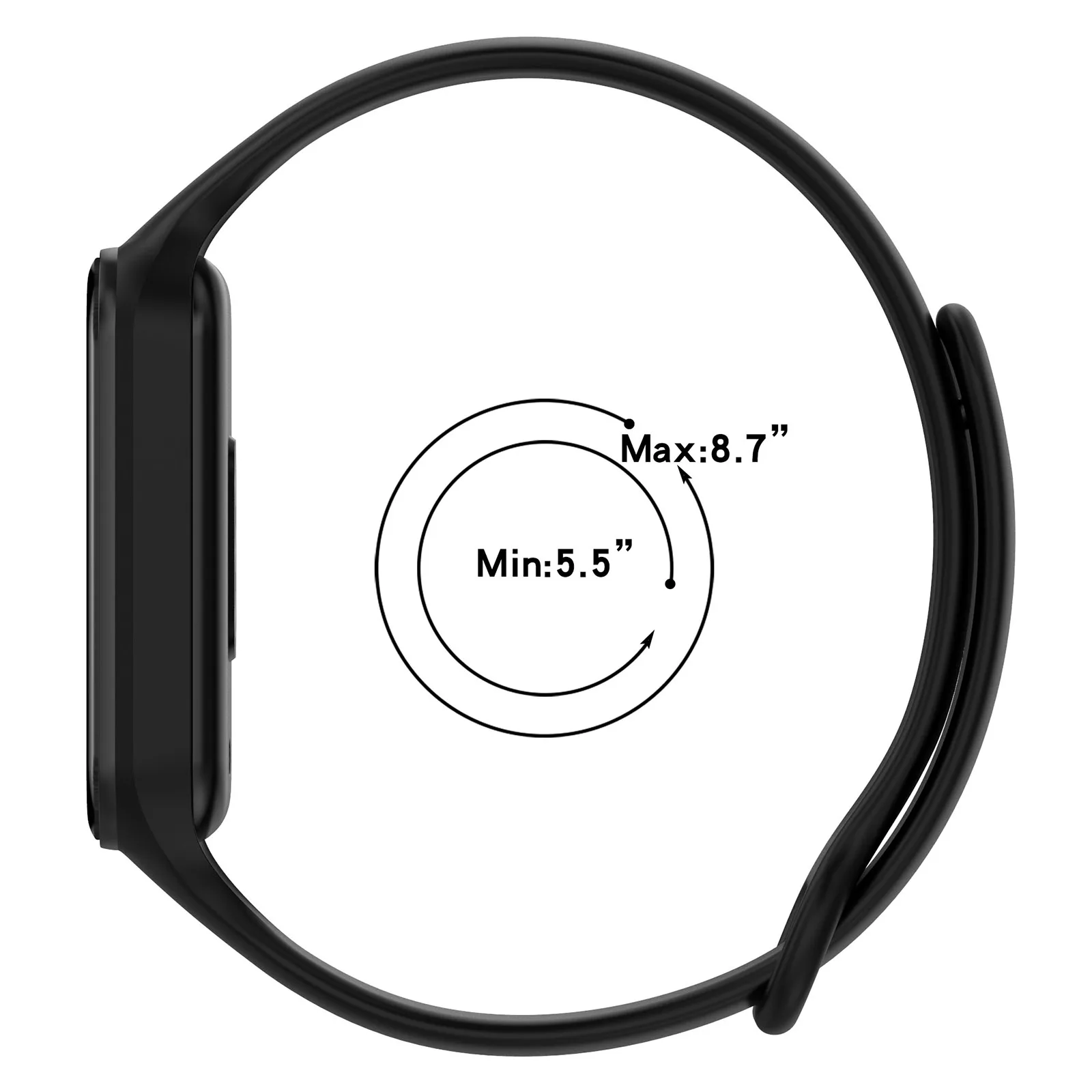 Soft Strap Smart Band 2 Armbånd Udskiftning Bæltestropper til Xiaomi Redmi Band2 Silikone Urrem Armbånd_voghion.com